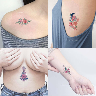 17 Expressive and Unique Flower Tattoos For Every Woman