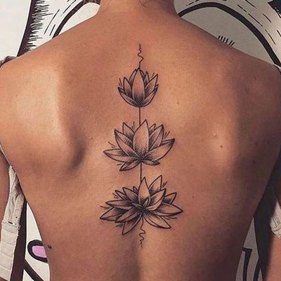 50+ Inspirational Spine Tattoo Ideas for Women with Meaning