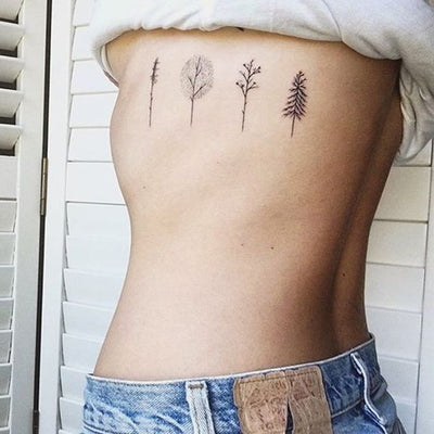 30+ Feminine Rib Tattoo Ideas for Women that are VERY Inspirational
