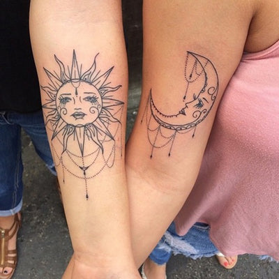 30 Crescent to Full Moon Tattoo Ideas for Women