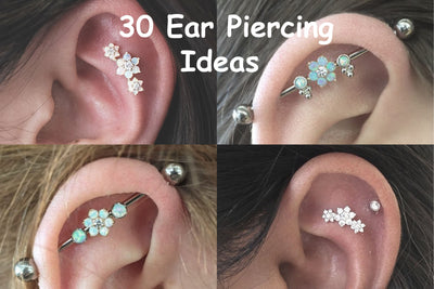 30 Trending Ear Piercing Ideas to Try This Summer 2017