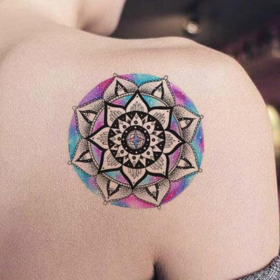 50 Geometric Mandala Tattoo Ideas for Women