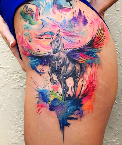 100+ Most Beautiful Watercolor Tattoo Ideas