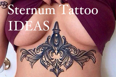 30 Sternum Tattoos that Will Have All the Heads Turning