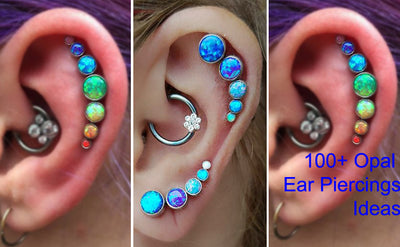 100+ Opal Ear Piercing Jewelry Ideas