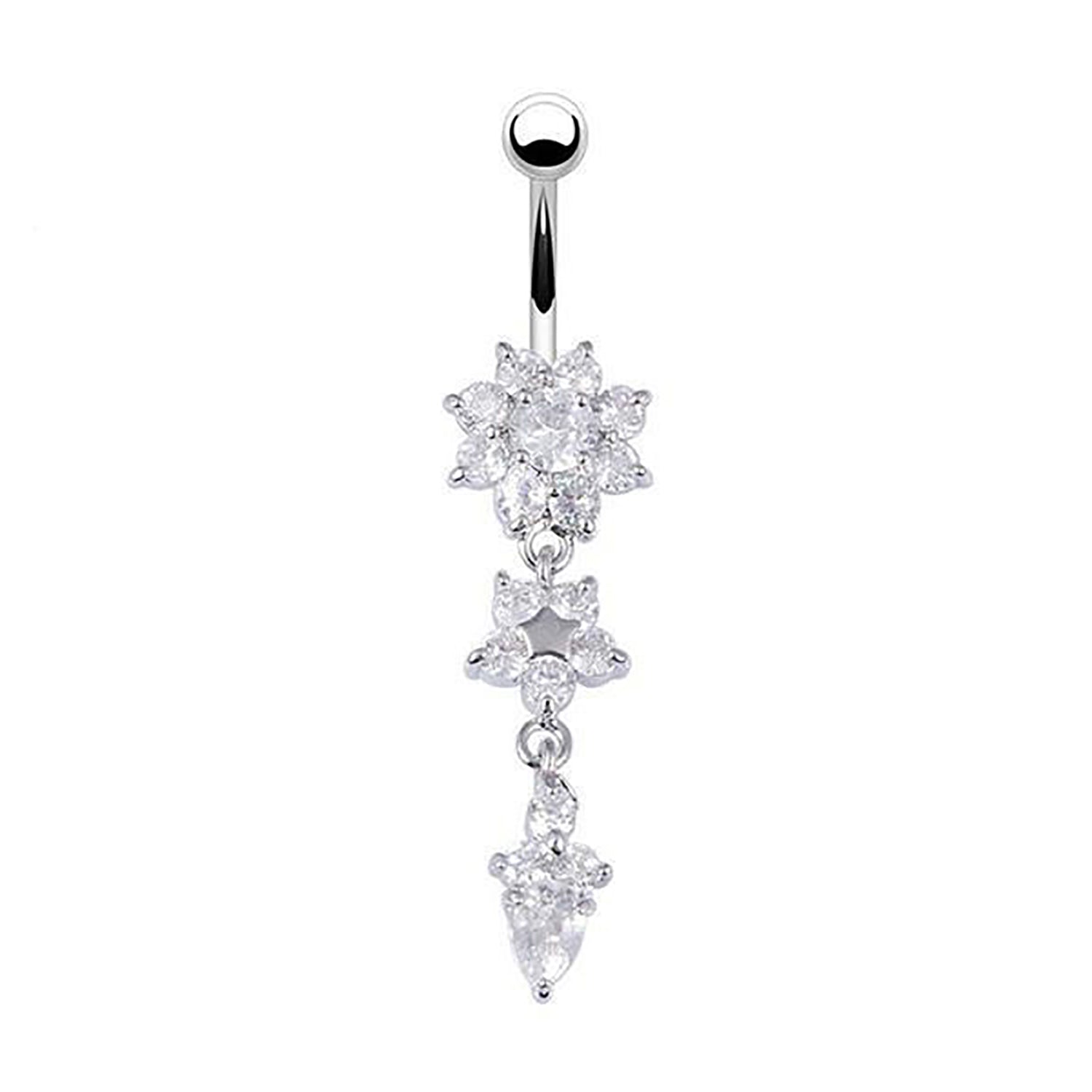 Miss A Body Jewelry - Dangle Belly Button Ring – Shop Miss A