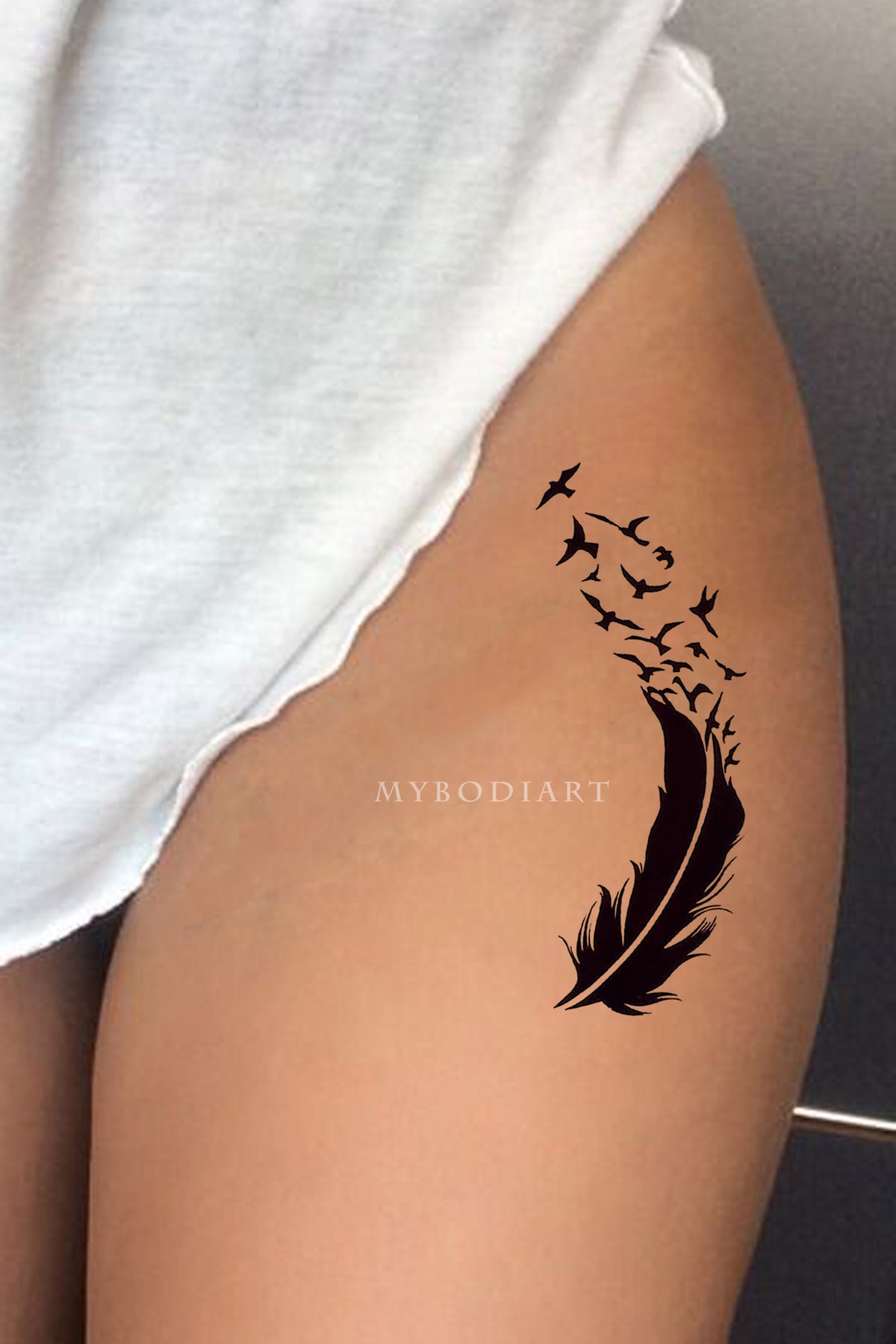 25 Feather Tattoo Designs  Meaning 2023  The Trend Spotter