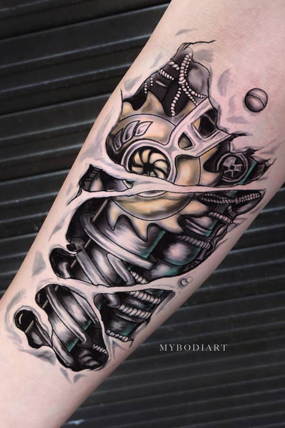 Robot tattoo by Todryk Tattoo  Post 15277