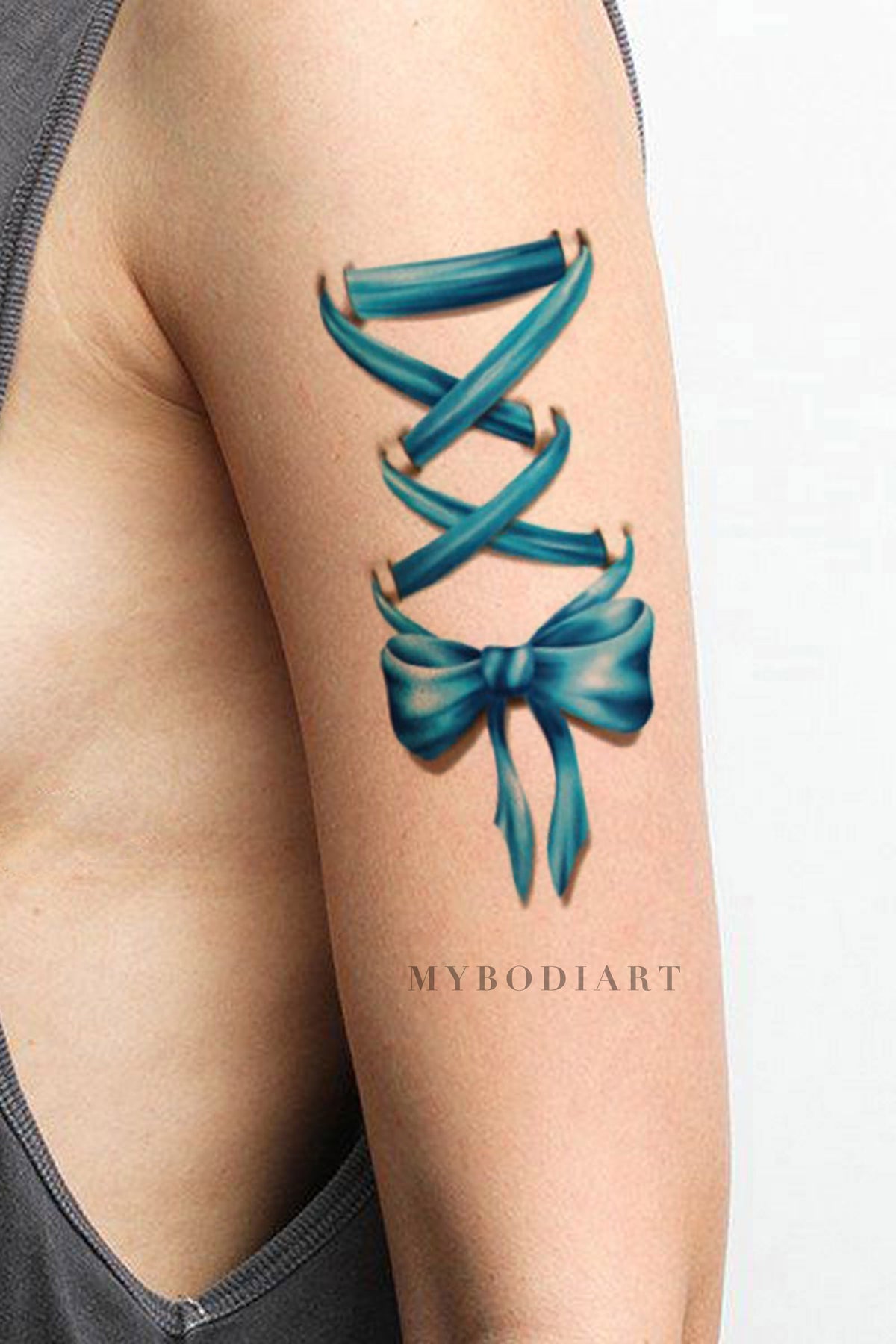 Back Leg Corset Tattoos - Easy & Stylish