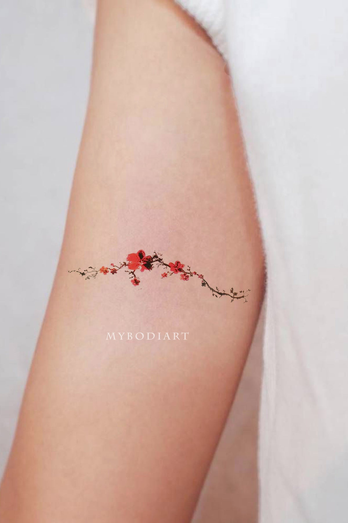 Flower Vine Tattoo Ideas 32