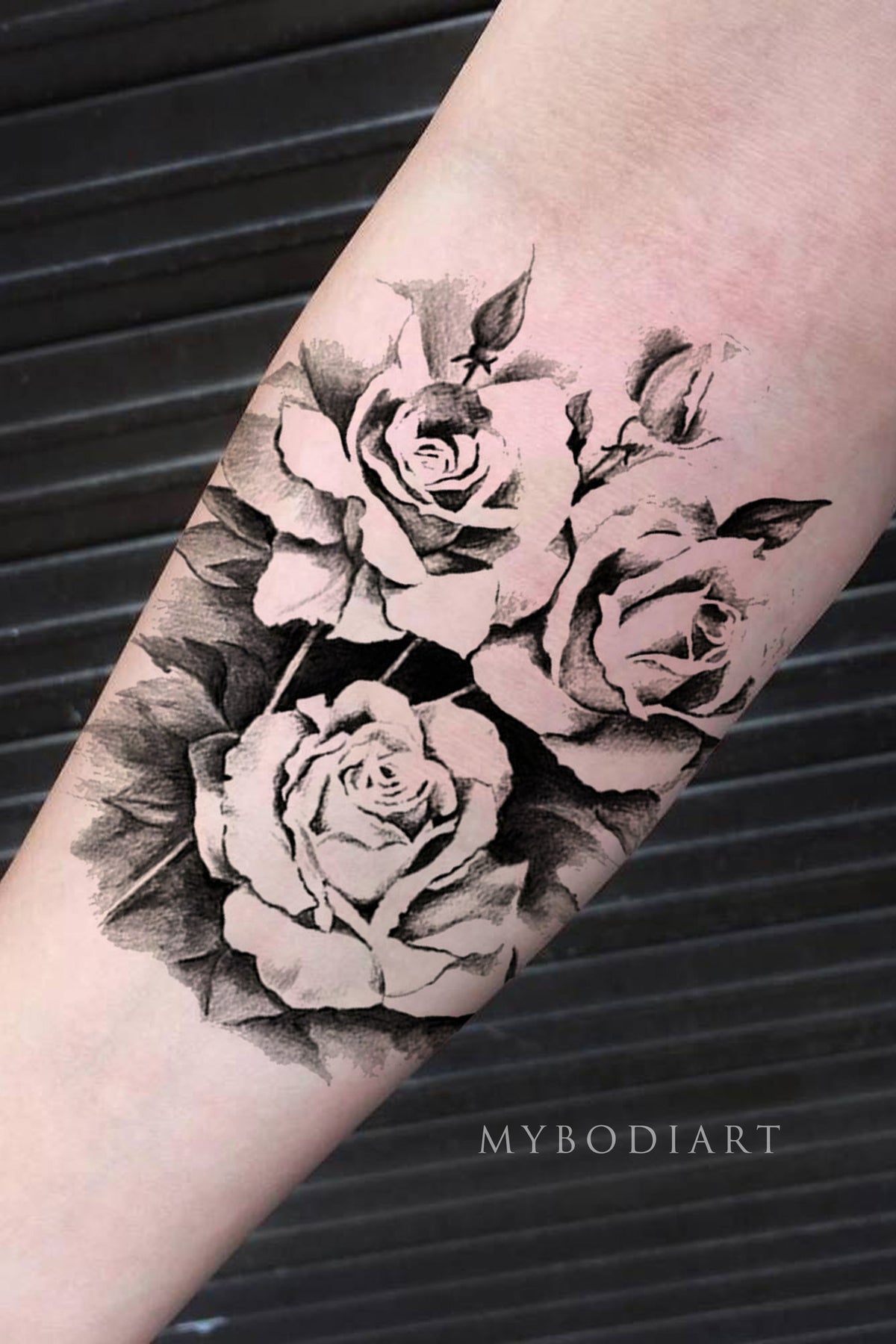 Realistic rose tattoo sleeve  Rose tattoo sleeve Realistic rose tattoo Rose  tattoo