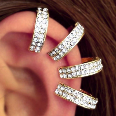 Ear Cuff - Cartilage Hoop - Helix Ring - Unique Ear Piercing Ideas at MyBodiArt.com 