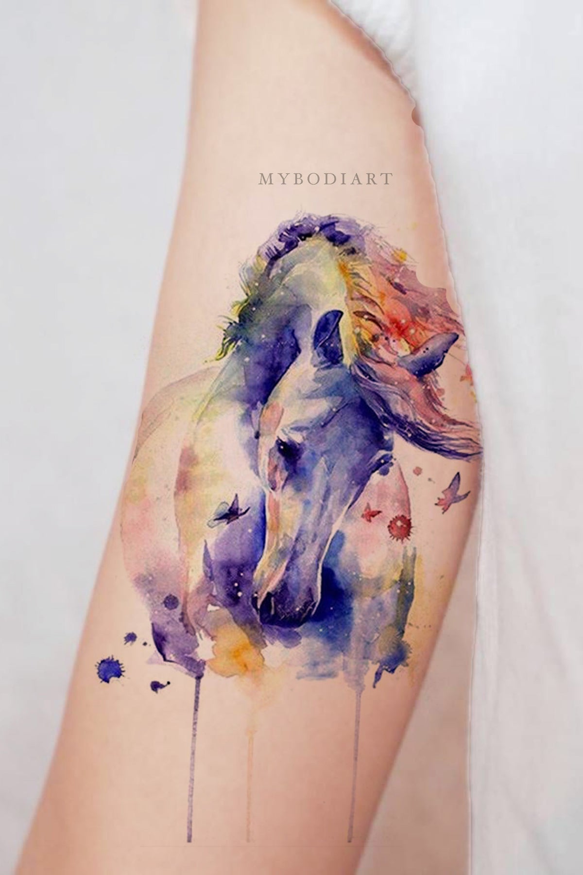 Beautiful Watercolor Tattoo Ideas for Women