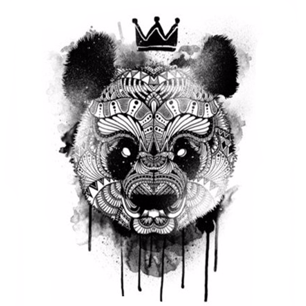 Black & White Watercolor Tattoo Ideas