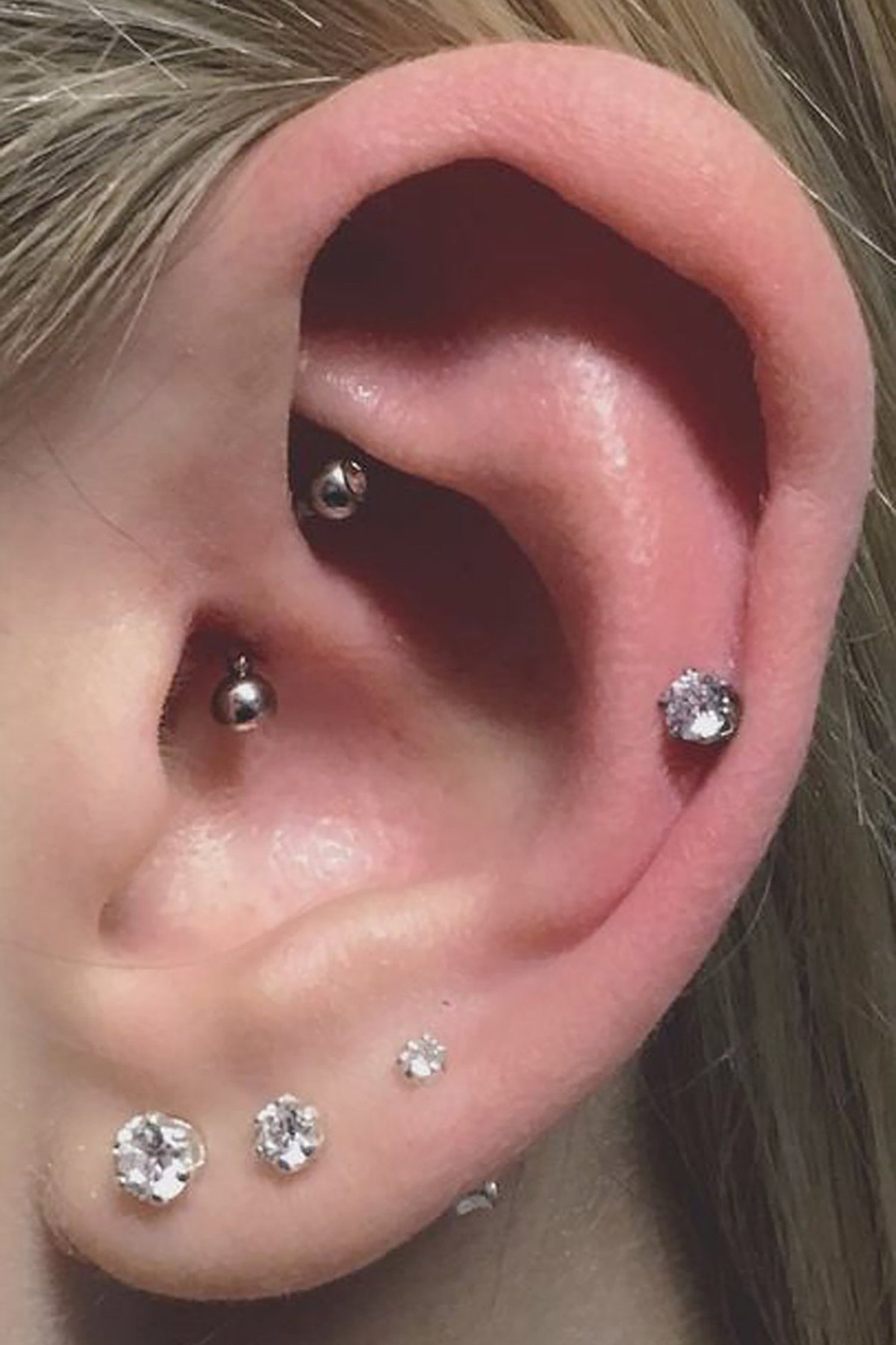 Swarovski ear piercing Clearance