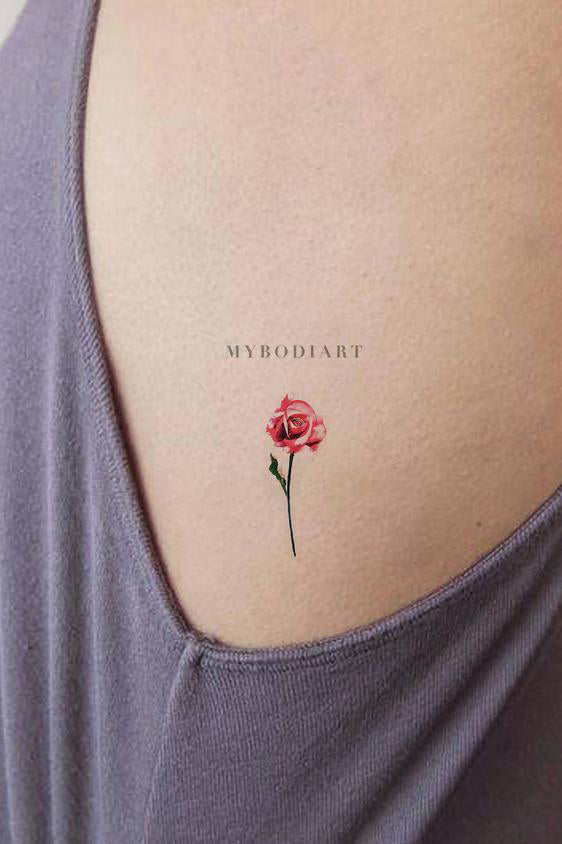 Small red tattoo ideas | Orangetattooshop.com