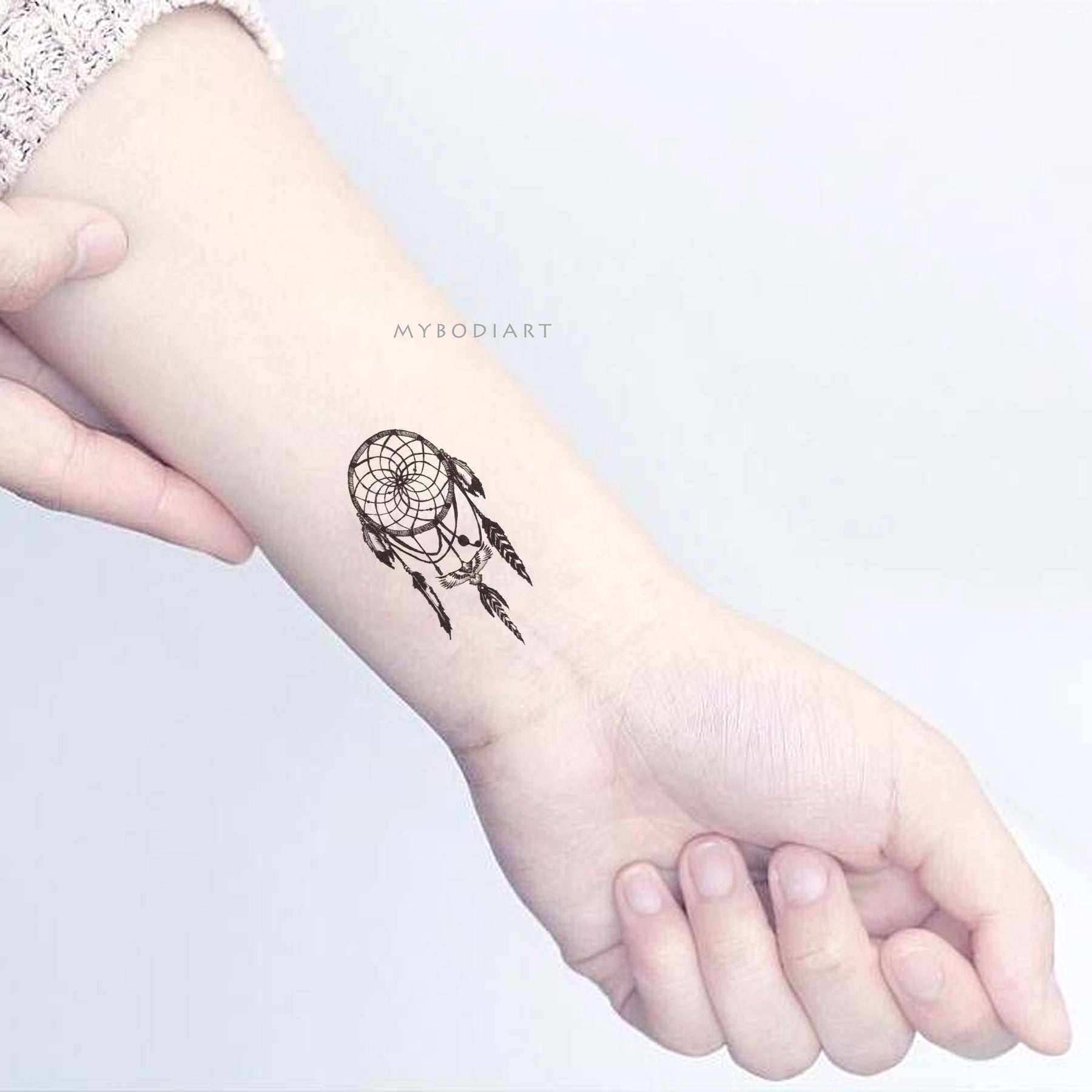 Lace Heart Temporary Tattoo Sticker - OhMyTat