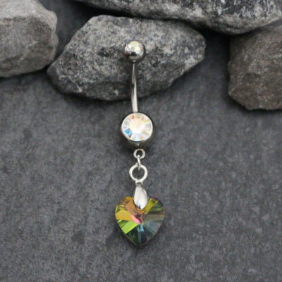 Heart Belly Button Ring