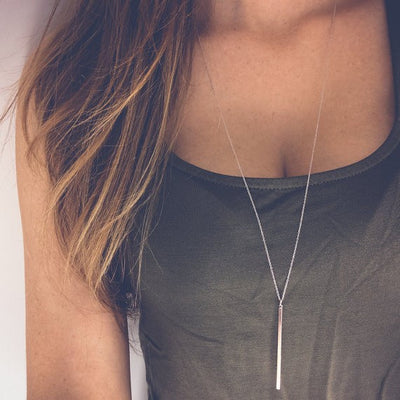 Simple and Comfy Outfit Ideas Paired with Cute Dainty Gold Necklace at MyBodiArt.com