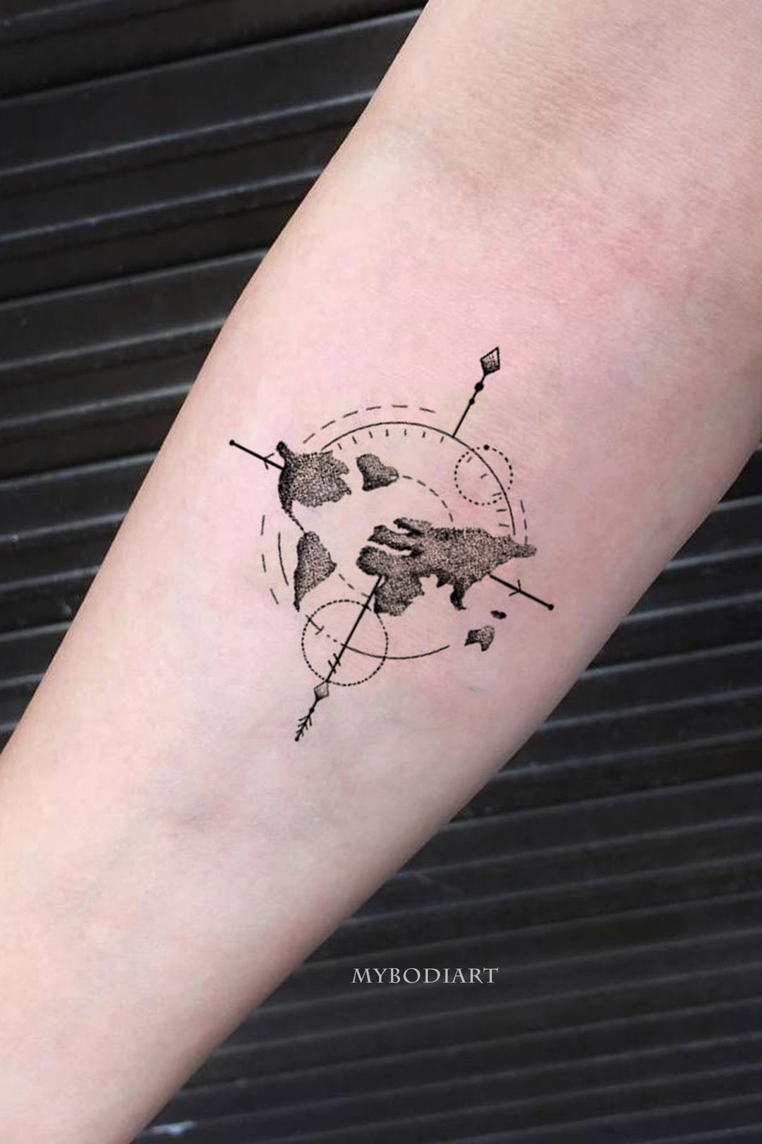 Hobo Compass Tattoos